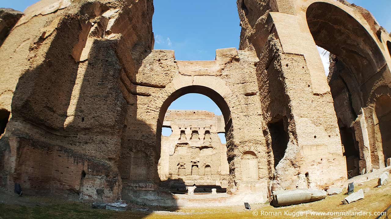 Die Caracalla Thermen in Rom: Infos, Eintrittspreise, Öffnungszeiten