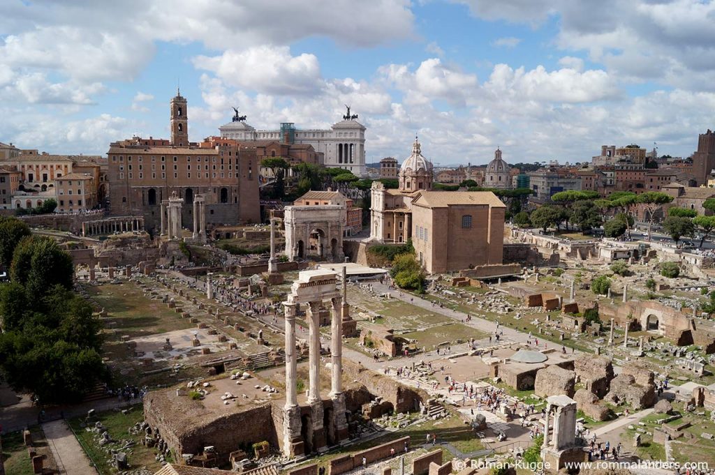 Wie kommt man ins Forum Romanum?