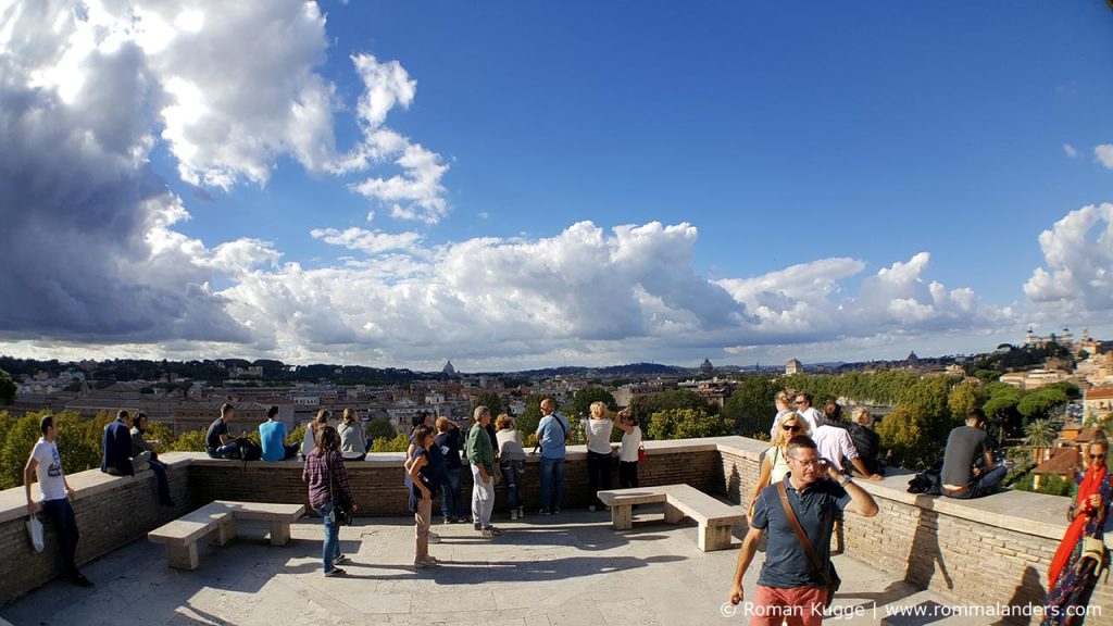 Ausblick Rom Aventin Hügel