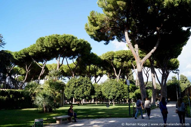 Orangenpark Rom Giardini degli Aranci