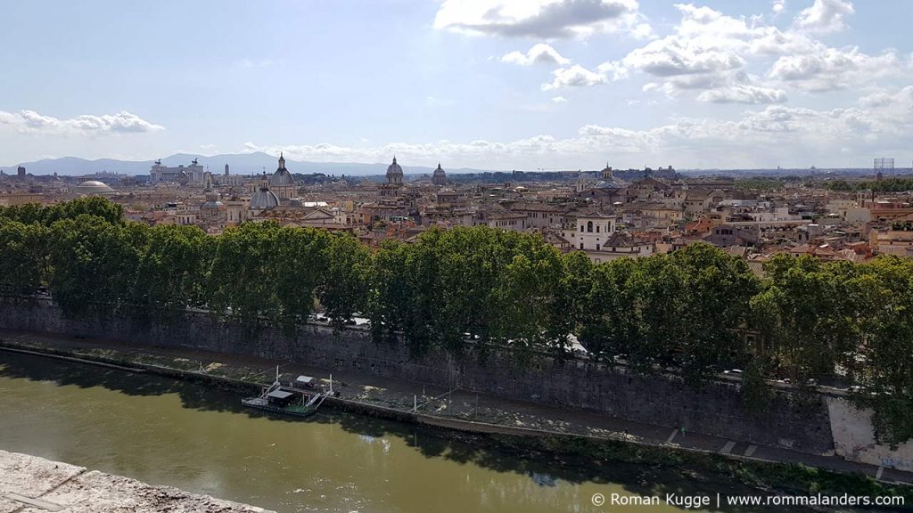 Ausblick Engelsburg Rom