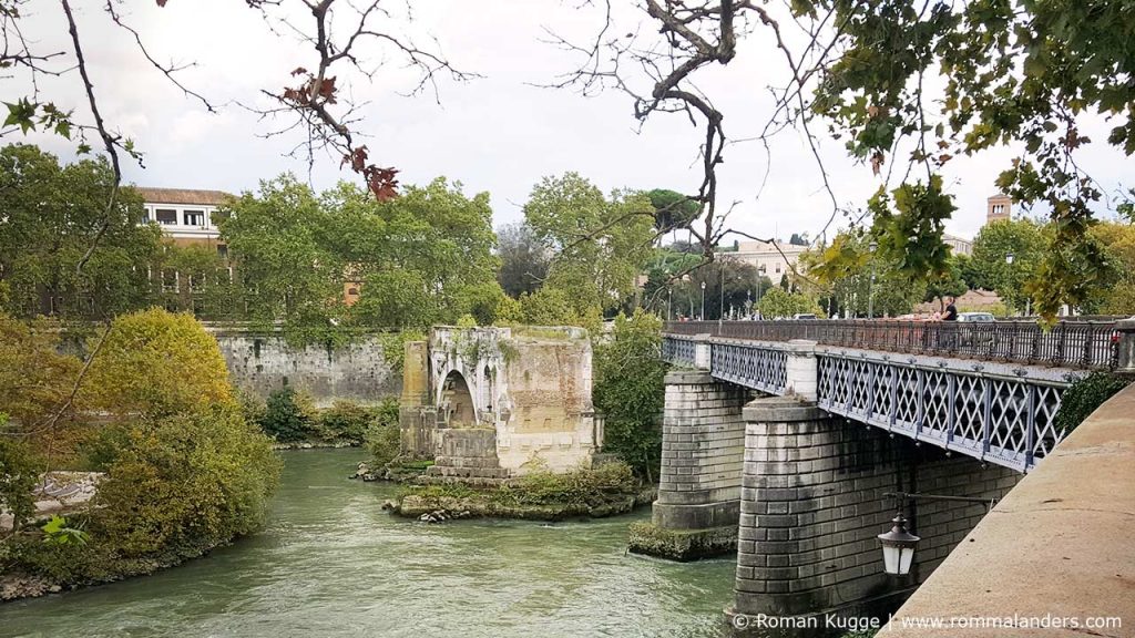 Brücke Ponte Rotto in Rom