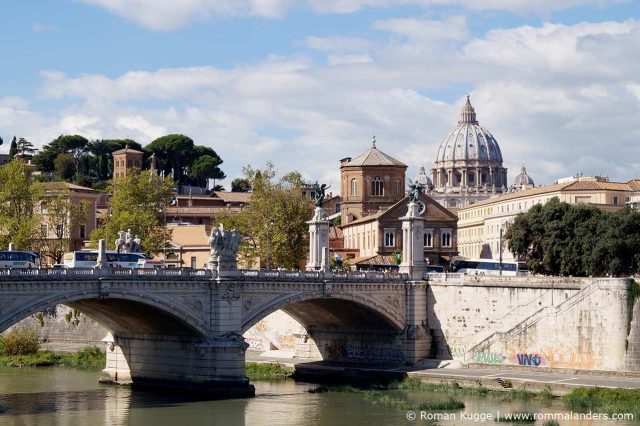 Brücke Rom Engelsburg Ponte Sant Angelo